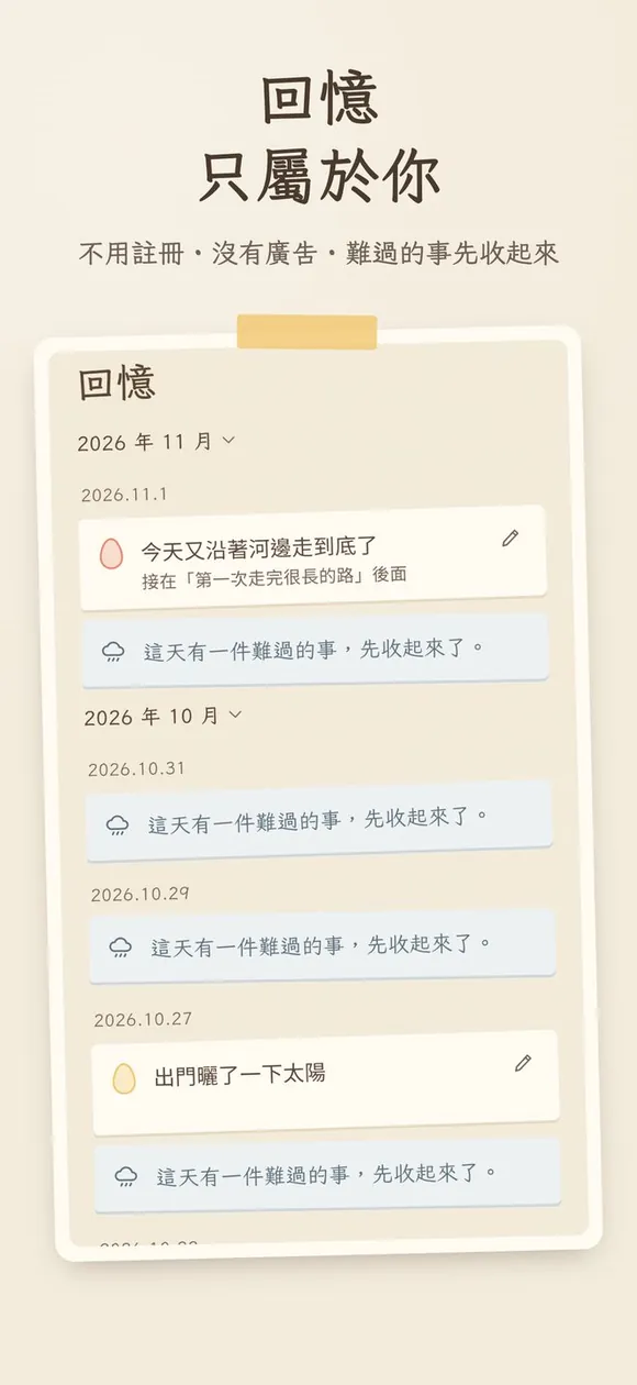 回憶只屬於你